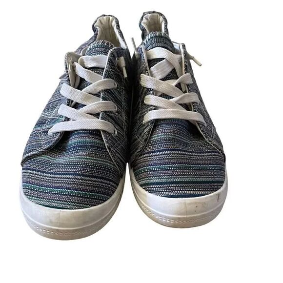 Twisted Slip On Multi Color Womens Sneaker Shoe Sz 7 - Picture 2 of 12